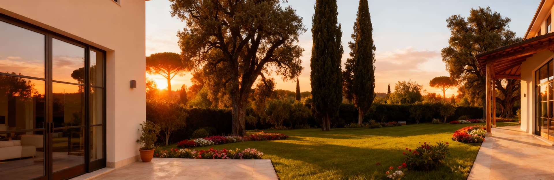 Elegant villas for sale in Ravenna's countryside, featuring lush gardens and refined interiors for a tranquil lifestyle.