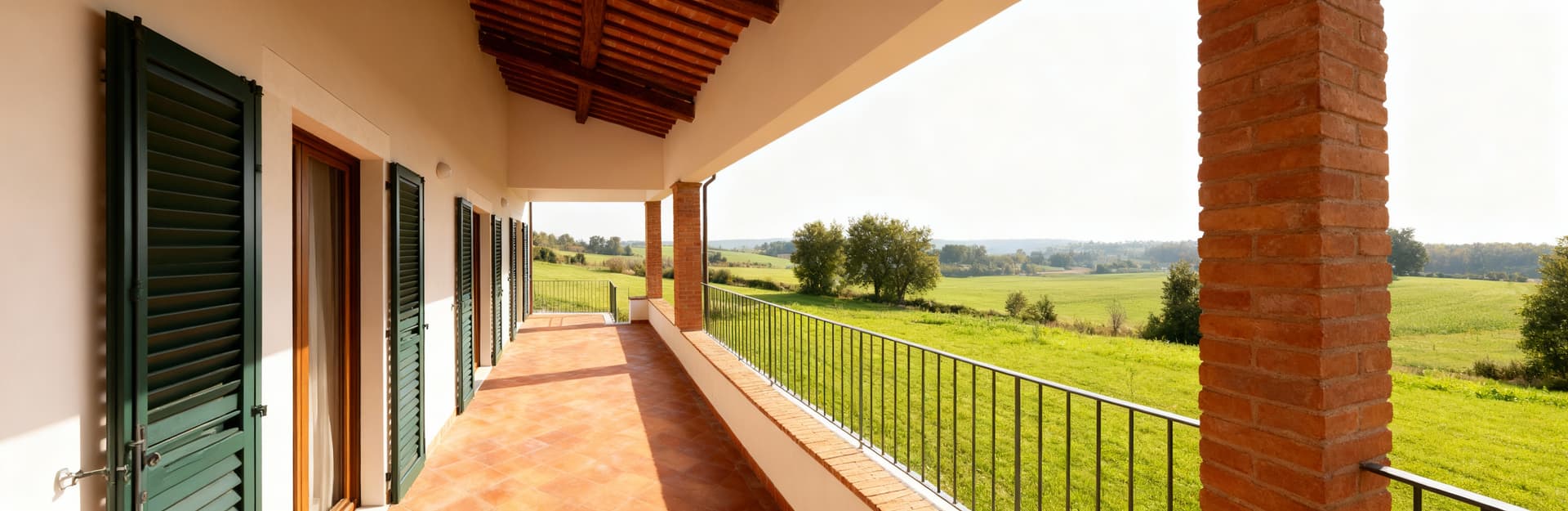 Spacious countryside apartments for sale in Pisa, blending tranquility with nature and easy access to the city.