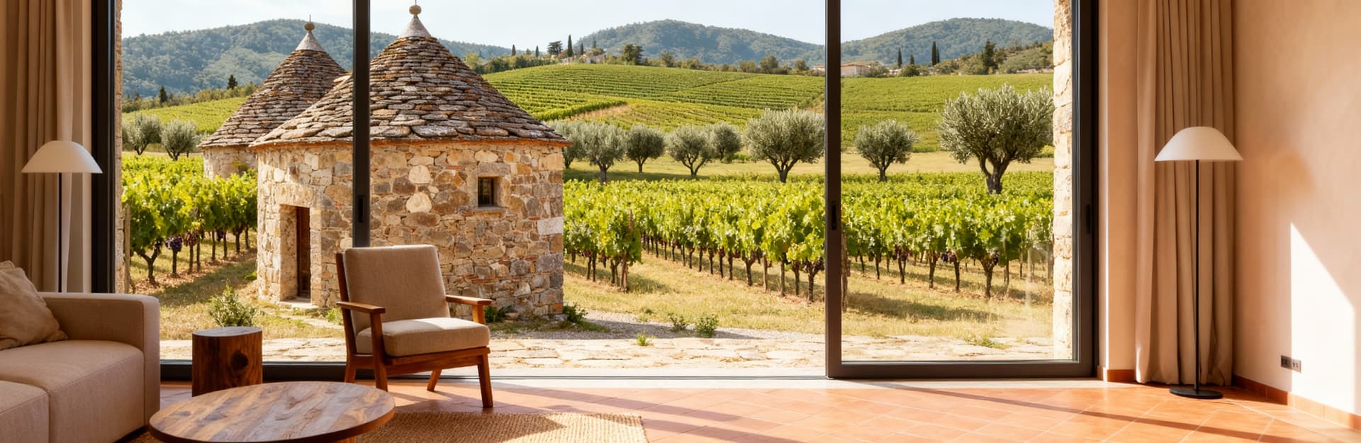 Charming agriturismos for sale in the Pistoia countryside, surrounded by hills, olive groves, and vineyards, ideal for rural tourism investment.