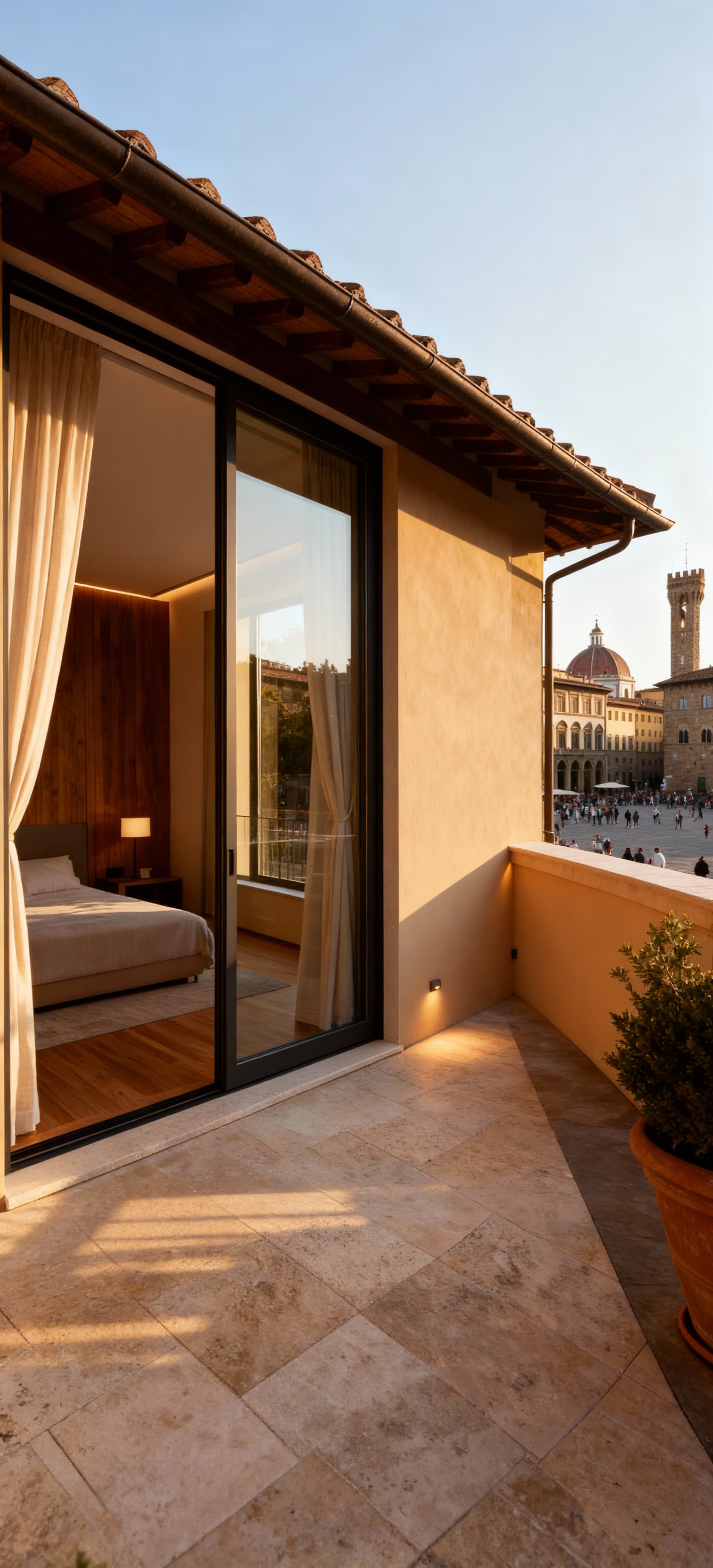 Case indipendenti in vendita a Forlì-Cesena, zona Campagna, con interni moderni e facciata storica, luce calda e accogliente.