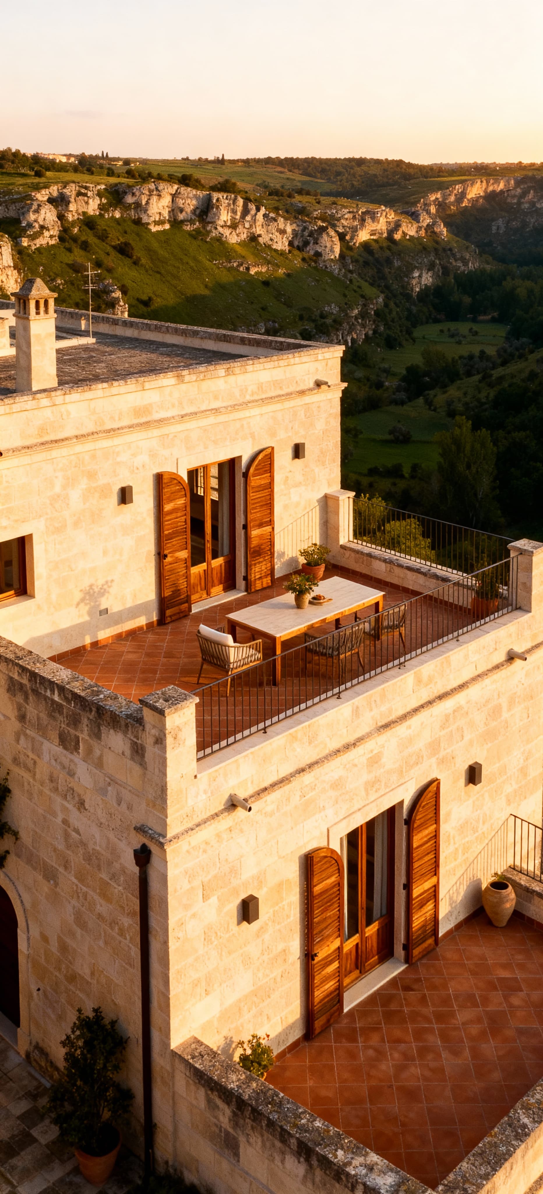 Luxury real estate for sale in Matera, Basilicata, featuring stunning views, historic architecture, and modern design.