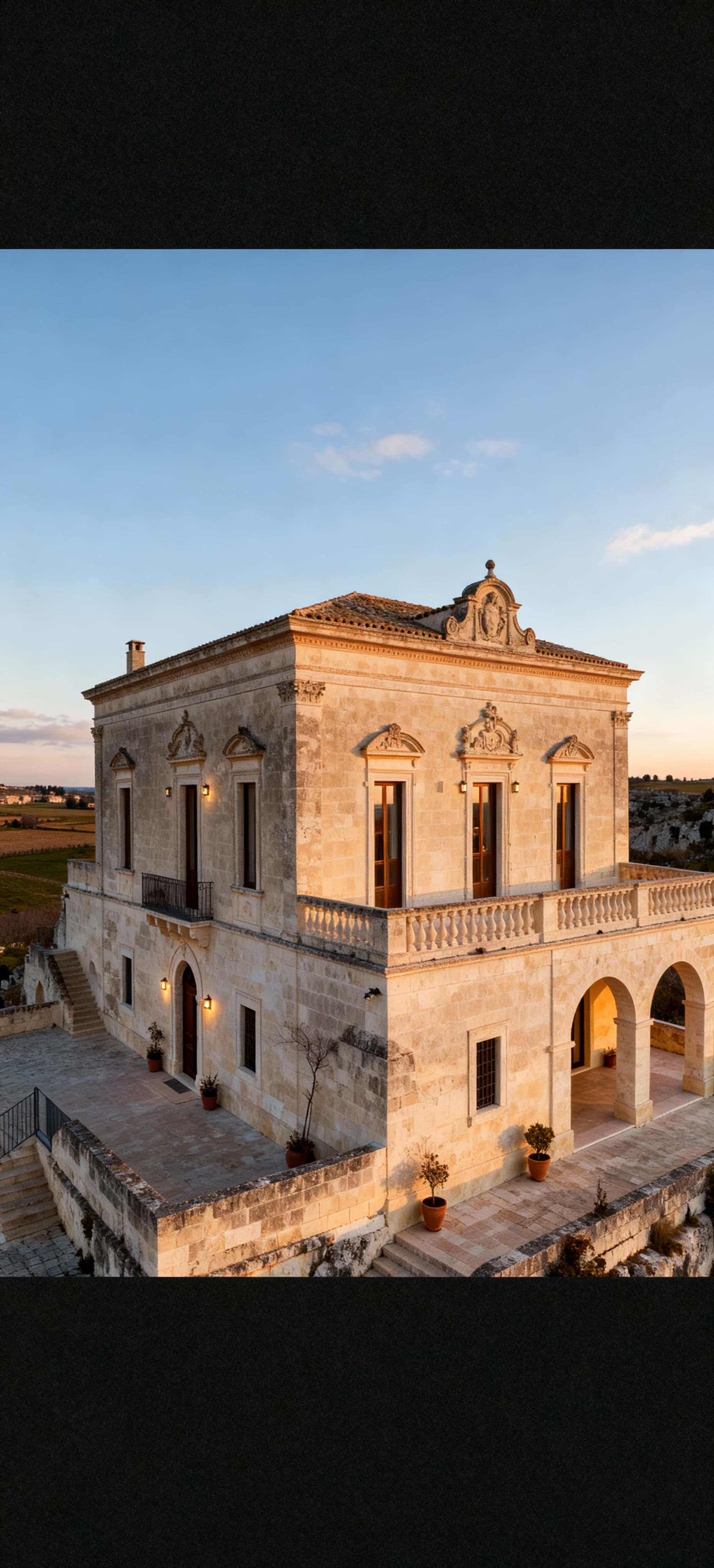 Luxury properties for sale in the countryside of Matera, Basilicata, amidst stunning landscapes and rich cultural heritage.