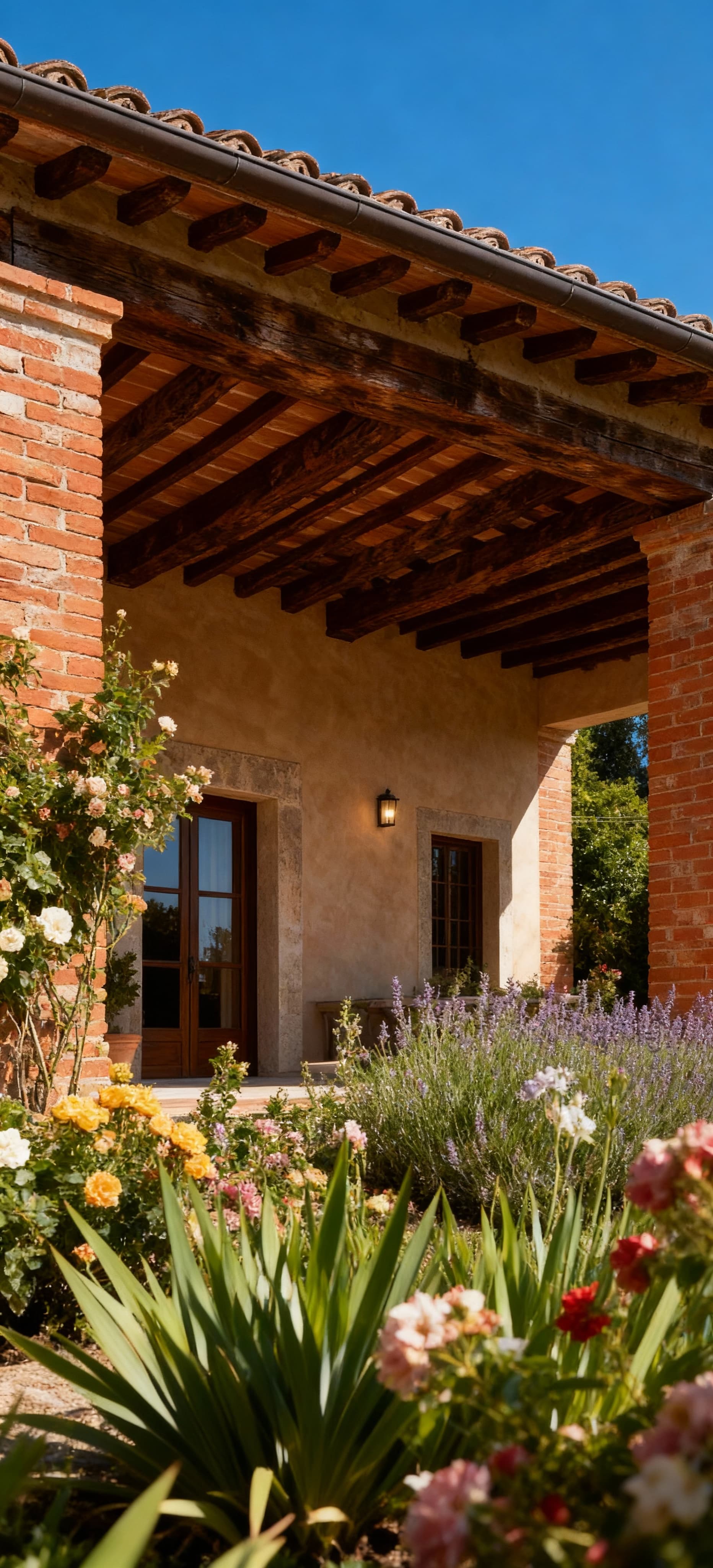 Tuscan country houses for sale in Arezzo's enchanting countryside, surrounded by hills and ancient olive groves.