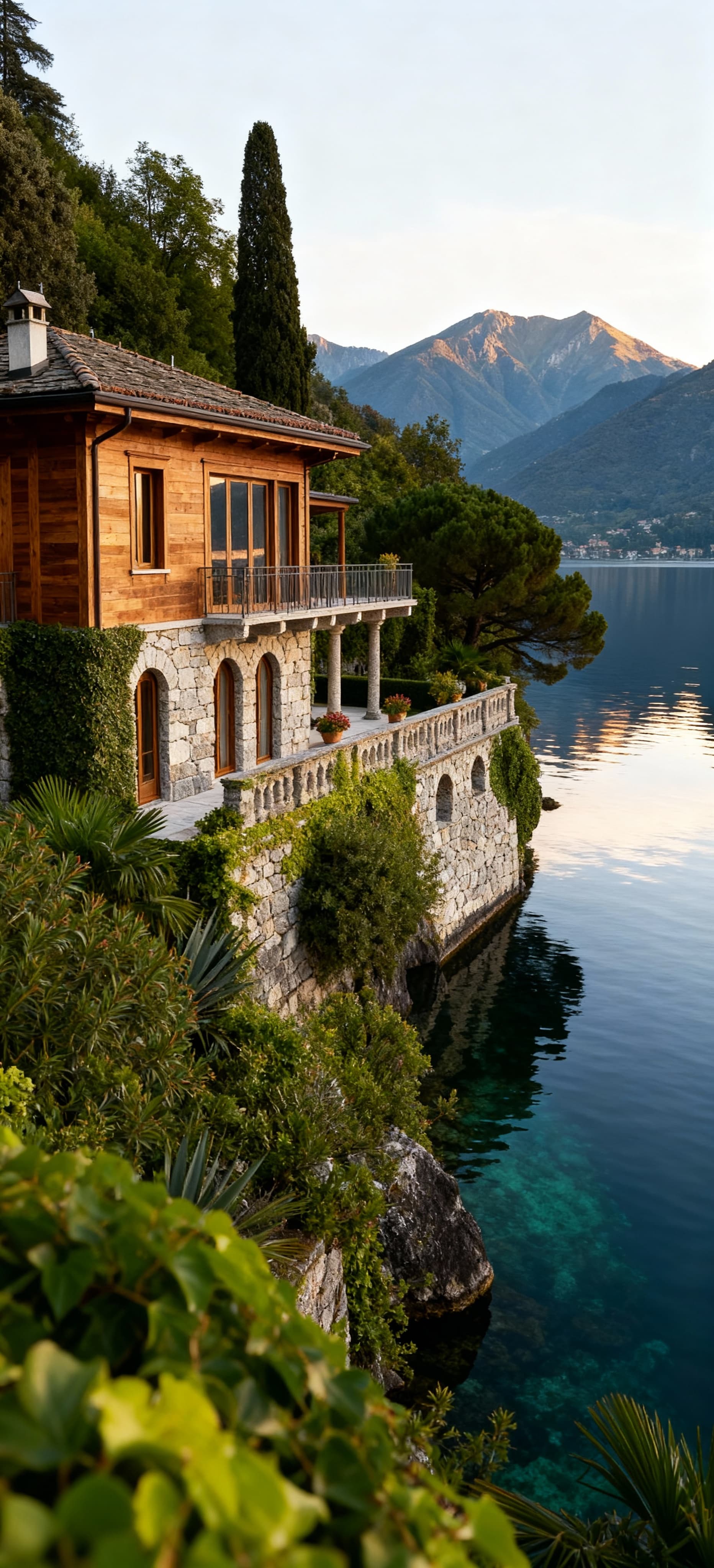 Luxury properties for sale in Città, Piedmont, showcasing stunning Lake Maggiore views and elegant architecture.