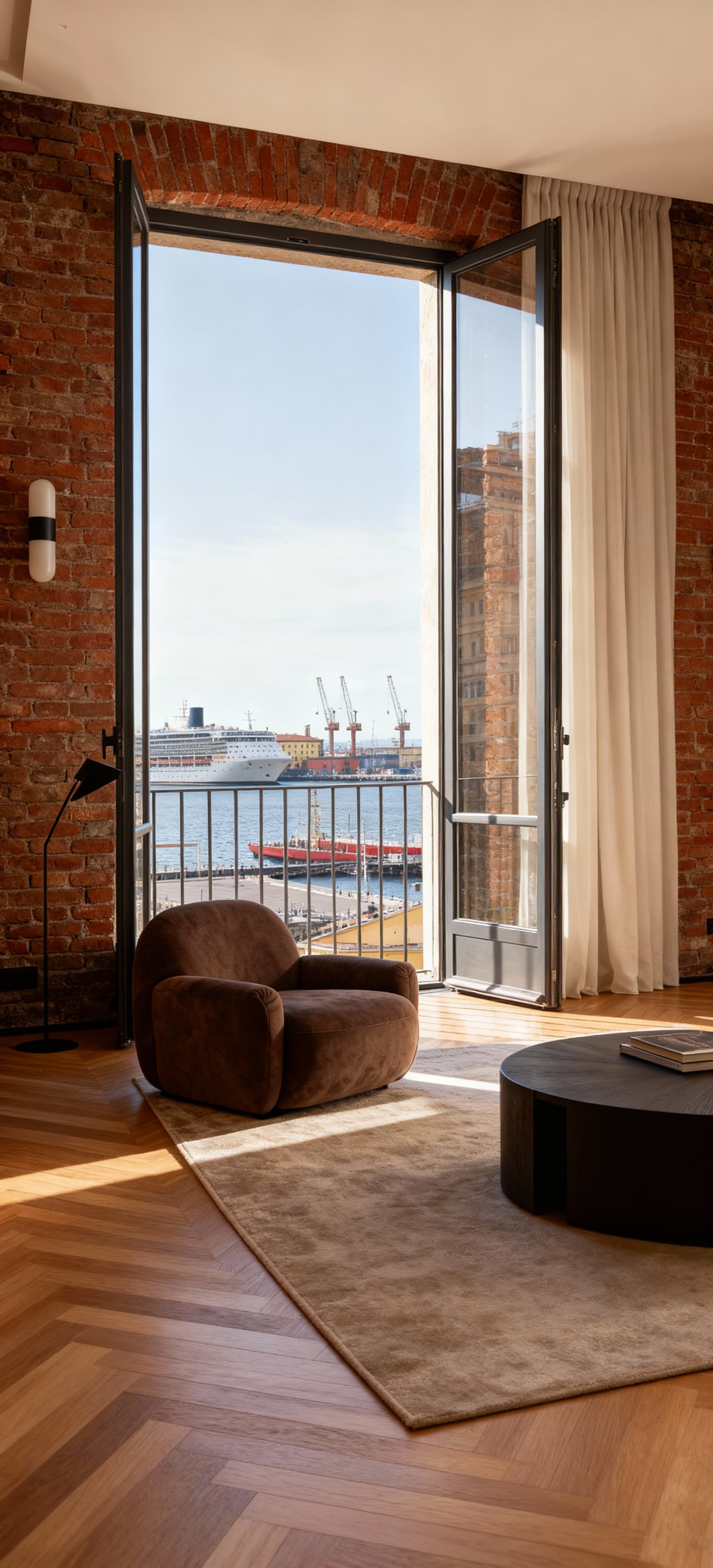 Luxury apartments for sale in Genoa city center, blending historic charm with modern living near the vibrant old port.