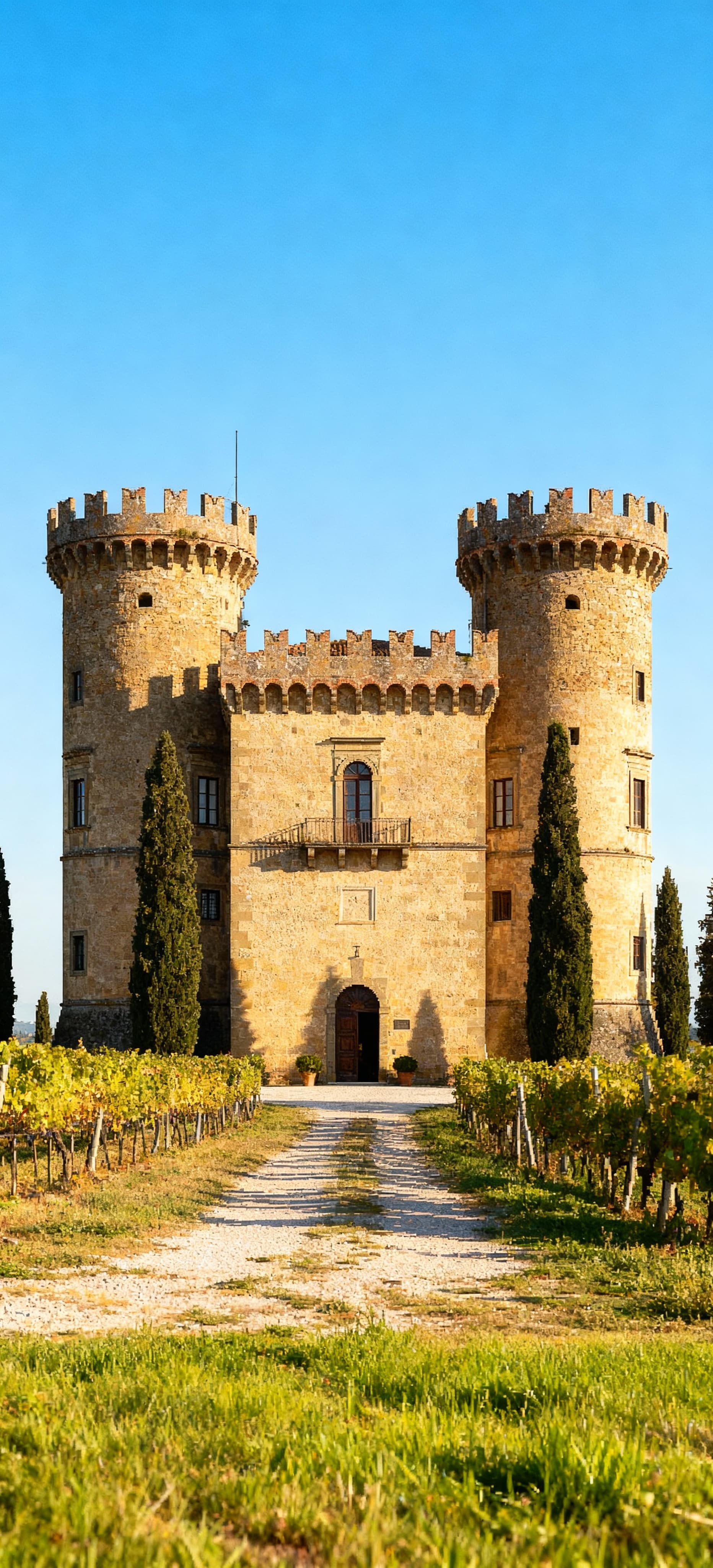 Historic castles for sale in the countryside near Florence, showcasing unique charm and beautiful rural landscapes.